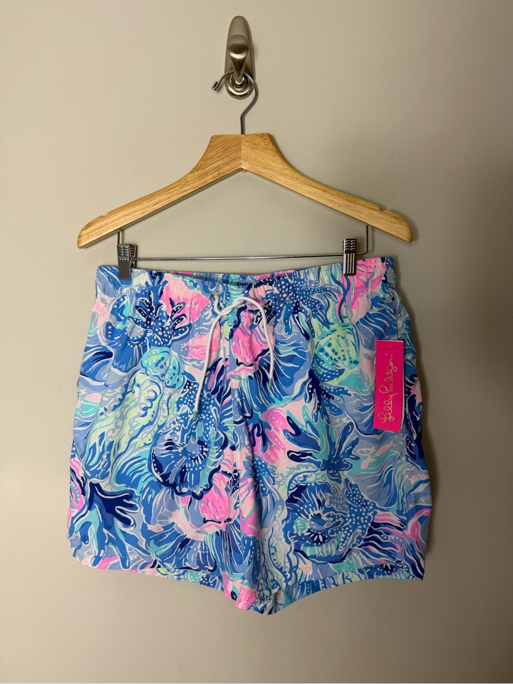 NEW Lilly Pulitzer Mens Capri Trunk Swim Suit Bathing Shorts Size Large 104